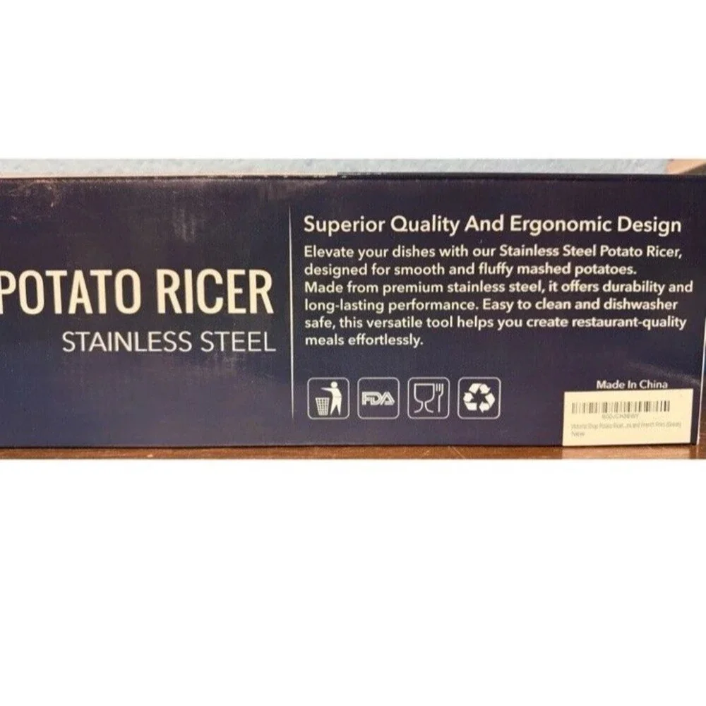 Victoria shop Stainless Steel Potato Ricer NIB Heavy Duty 3 Discs Included